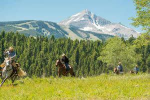 Summer Horseback Riding | Photo: Lone Mountain Ranch