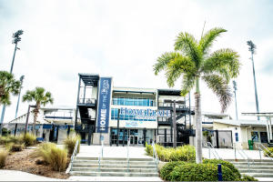 Main Gate of Charlotte Sports Park, Home of Tampa Bay Rays Spring Training