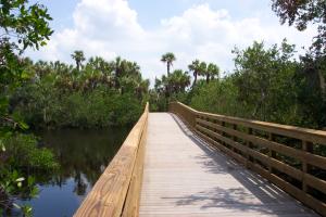 Image: Accessible Boardwalk at Tippecanoe Environmental Park in Port Charlotte Florida
