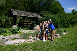 Charlestown State Park Sign