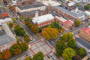 Downtown Carlisle Aerial Photo