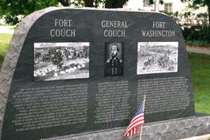 Fort Couch, Fort Washington and General Couch Monument In Lamoyne, PA