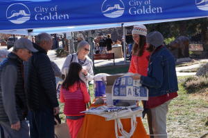 Small Business Saturday Welcome Station