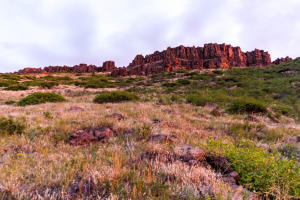 Golden Cliffs on North Table Mountain