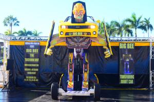 Main Street Fest Big Bee Transforming Car