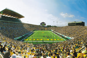 Get ready to get rowdy! (photo by Curtis Reed Photography, courtesy of UO)