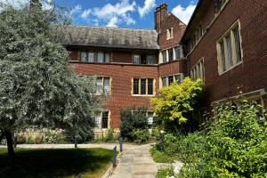 The Courtyard at Wesley House, Cambridge