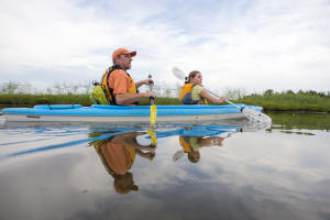 Kayaking Family