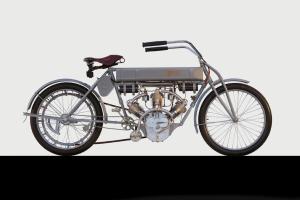 1909 Curtiss Motorcycle courtesy Glenn H. Curtiss Museum