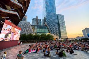 Backyard at Hudson Yards