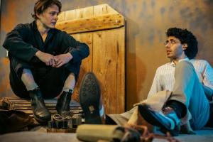 Rory Greenwood and Umer Khan, photo by Diego Quintanar