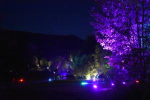 Griffis Sculpture Park Night Lights