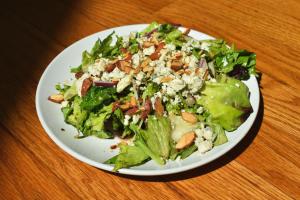 A plate of food from Twisted Fork.