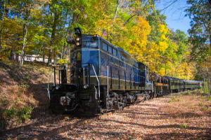 Colebrookdale Railroad in the Fall