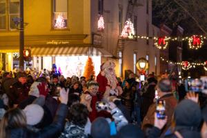 Santa at Victorian Streetwalk