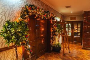 The decs are up at The Moat House Acton Trussell, Staffordshire, and they're ready for the Christmas Party Season