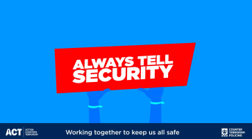 Always Tell Security