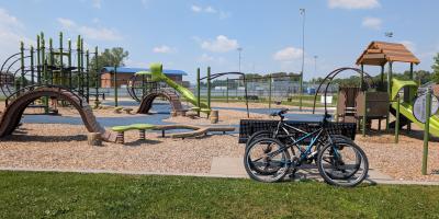 Playground at Ojibway Park in Woodbury