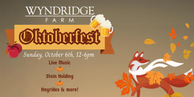 Wyndridge Farm 2024 Octoberfest graphic
