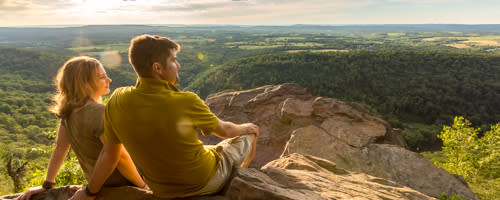 Hawk Rock Overlook State and Local Parks