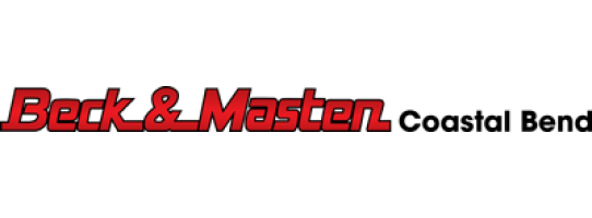 Beck & Masten Coastal Bend logo in red and black