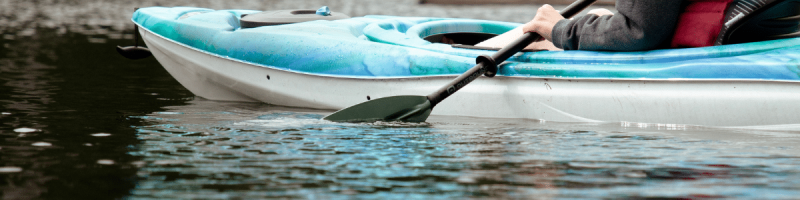 kayak & paddle