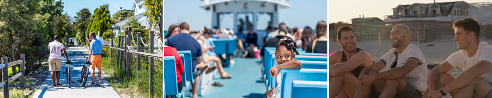 fire island collage