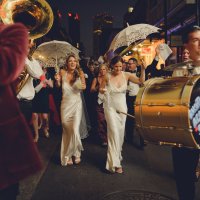 Six (Tasteful) Ways to Incorporate Mardi Gras Beads into Your Wedding