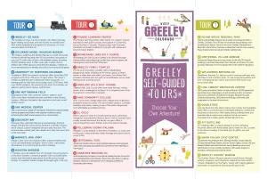 Info about each stop in the Visit Greeley Self-Guided Tour map in Greeley, Colorado.