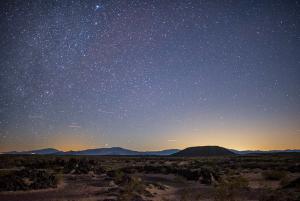 Stargazing at Amboy Crater Mojave Trails National Monument BLM Bob Wick