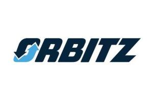 Orbitz logo in blue