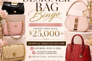 3rd Annual Designer Bag Bingo fundraiser
