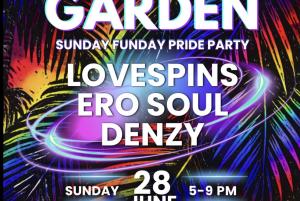 Electric Garden Sunday Funday Pride Party
