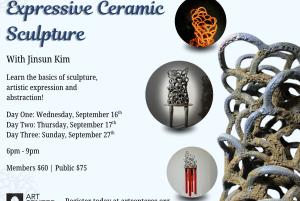 Expressive Ceramic Sculpture with Jinsun Kim