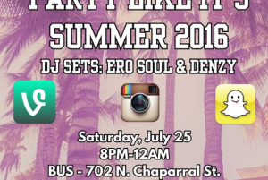 Party Like It's Summer 2016