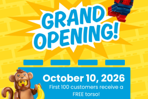 Bricks & Minifigs Padre Island Grand Opening