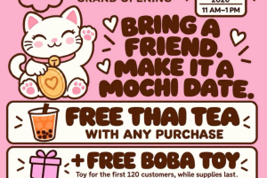 Mochi Cafe Grand Opening