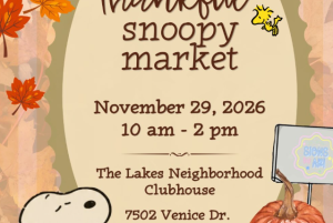 A Very Thankful Snoopy Market