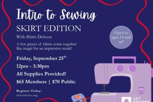 Intro to Sewing: Basic Skirt Foundations with Shirin Delsooz