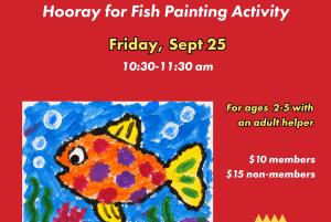 Preschool Picassos: Fish Painting