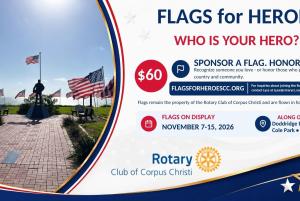 Flags for Heroes Corpus Christi