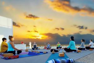 Sunrise Yoga on the Deck