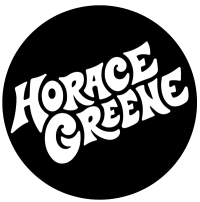 Logo for Horace Greene, a band playing at Concerts in the Park 2026.