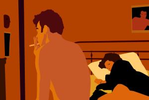 Kota Ezawa  - Nan and Brian in Bed (1983)
