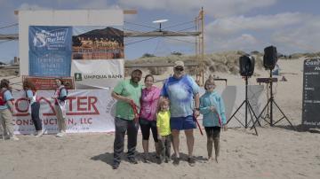 Building castles made of sand at the long-running Cannon Beach Sandcastle  Contest - OPB