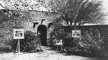 Charlton Adobe circa 1960, 29 Palms Inn, 29 Palms, California