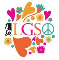 Logo for the Lake Geneva Symphony Orchestra summer concerts.