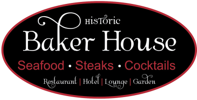 Logo for the Baker House Hotel and Restaurant
