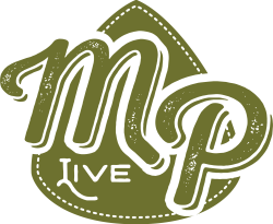 Music Peaks Guitar Pick Logo