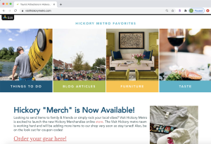 Website Homepage Screenshot